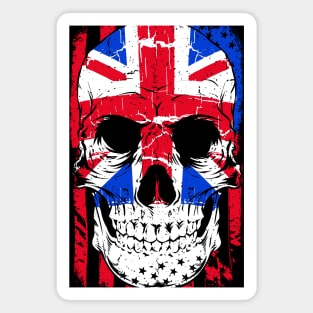 Flag Mask Skull Magnet